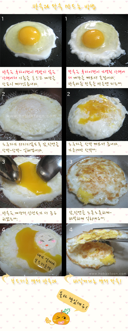 계란 후라이 노하우 대공개!!!
