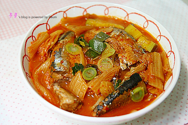 꽁치김치찌개