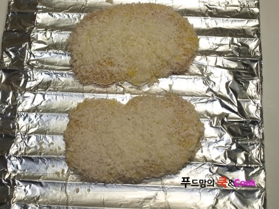 남친을 위한 도시락으로 좋아!! 피자돈까스 도시락만들기